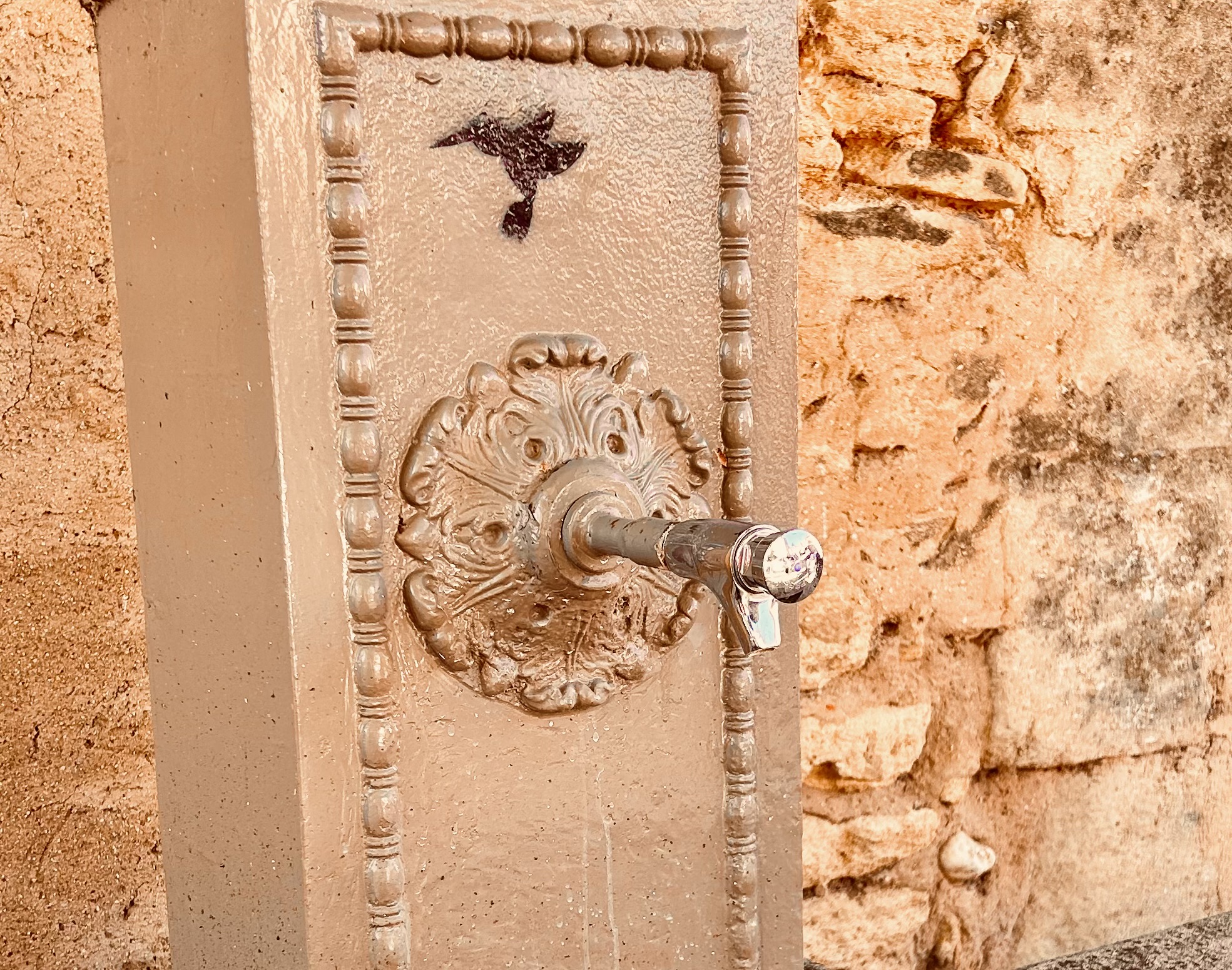 Photo d'un robinet public